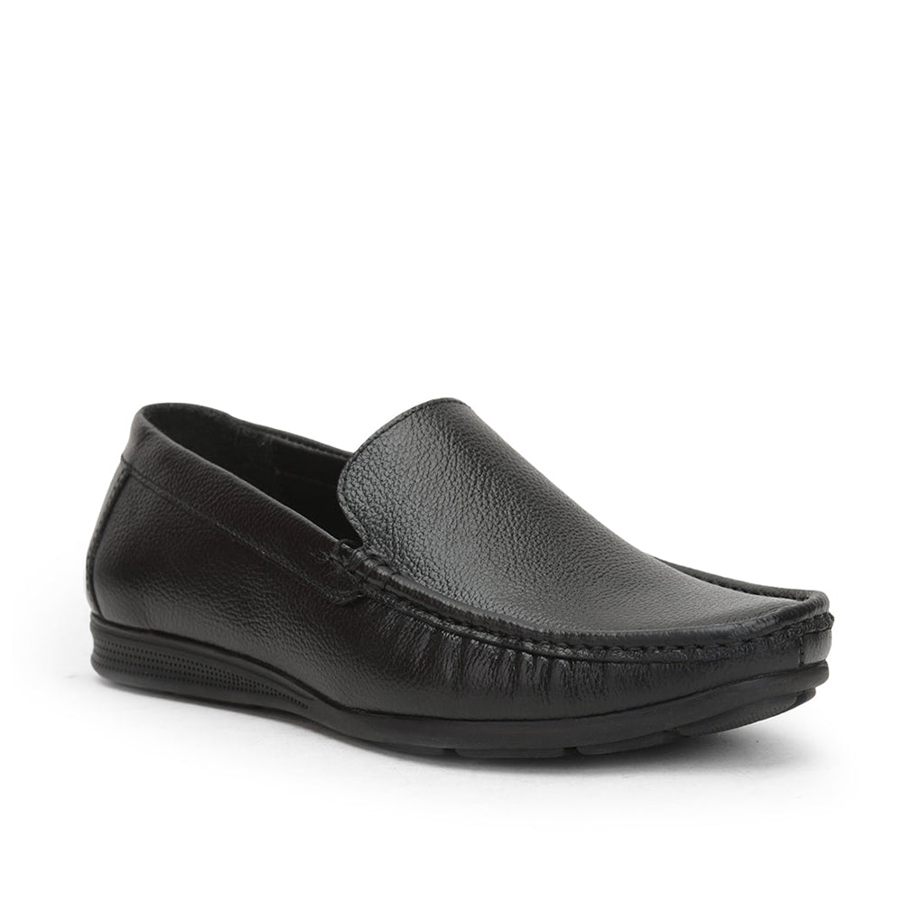 Fortune (Black) Casual Loafer Shoes For Men HOL-16 By Liberty