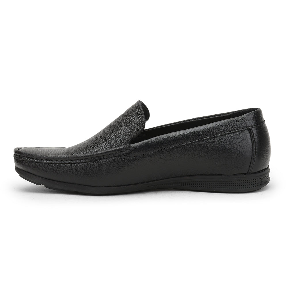 Fortune (Black) Casual Loafer Shoes For Men HOL-16 By Liberty