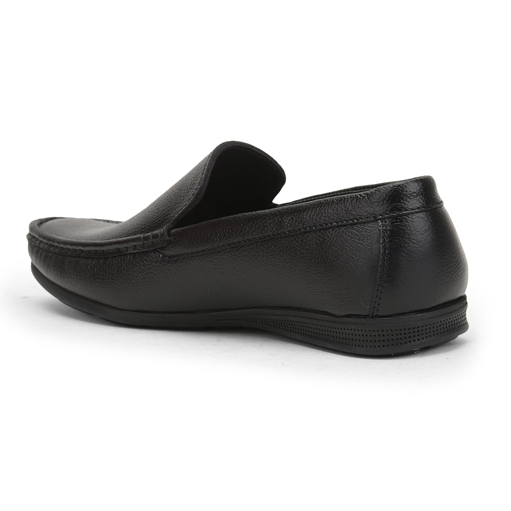 Fortune (Black) Casual Loafer Shoes For Men HOL-16 By Liberty