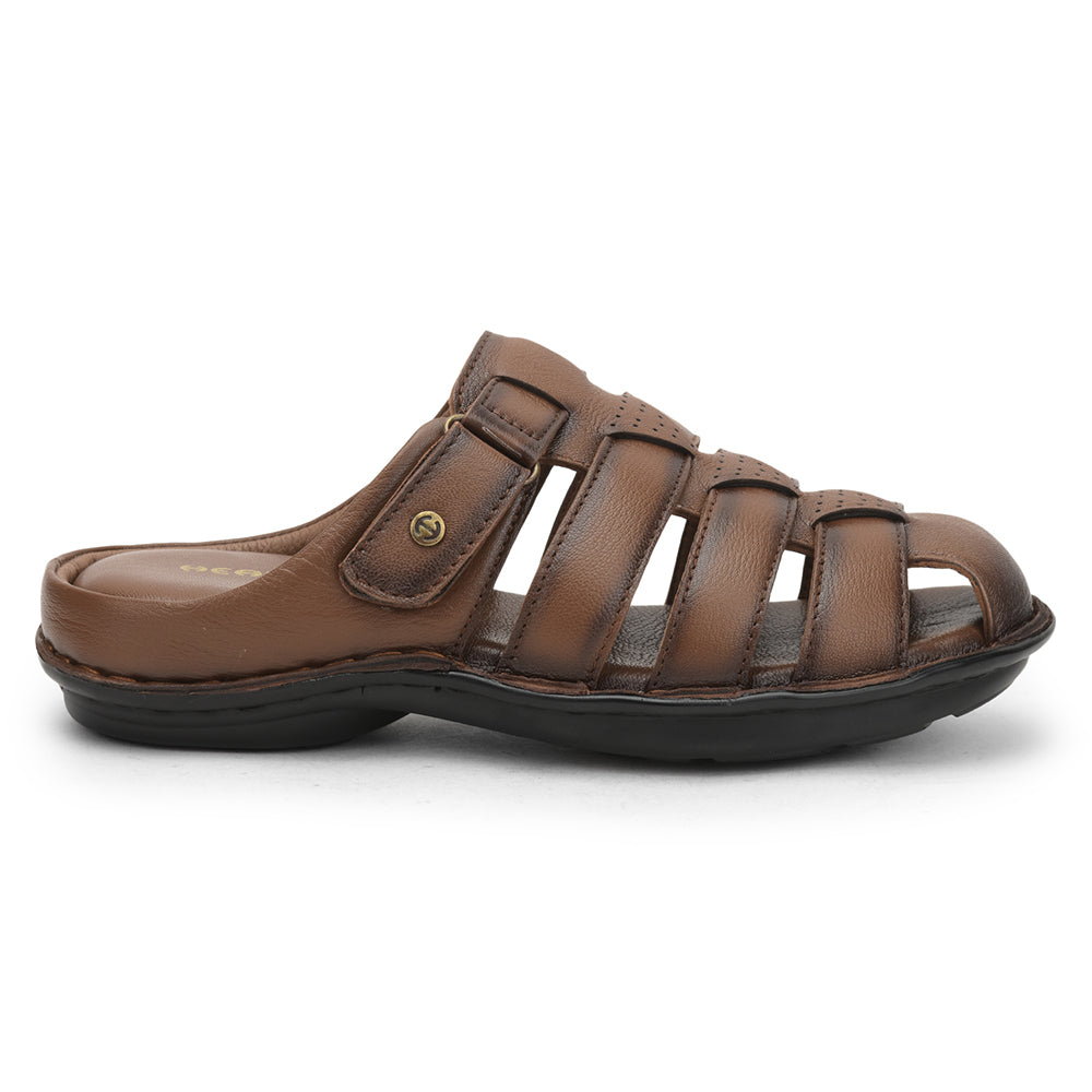 Healers Formal Sandal For Men (Tan) ER-54 By Liberty