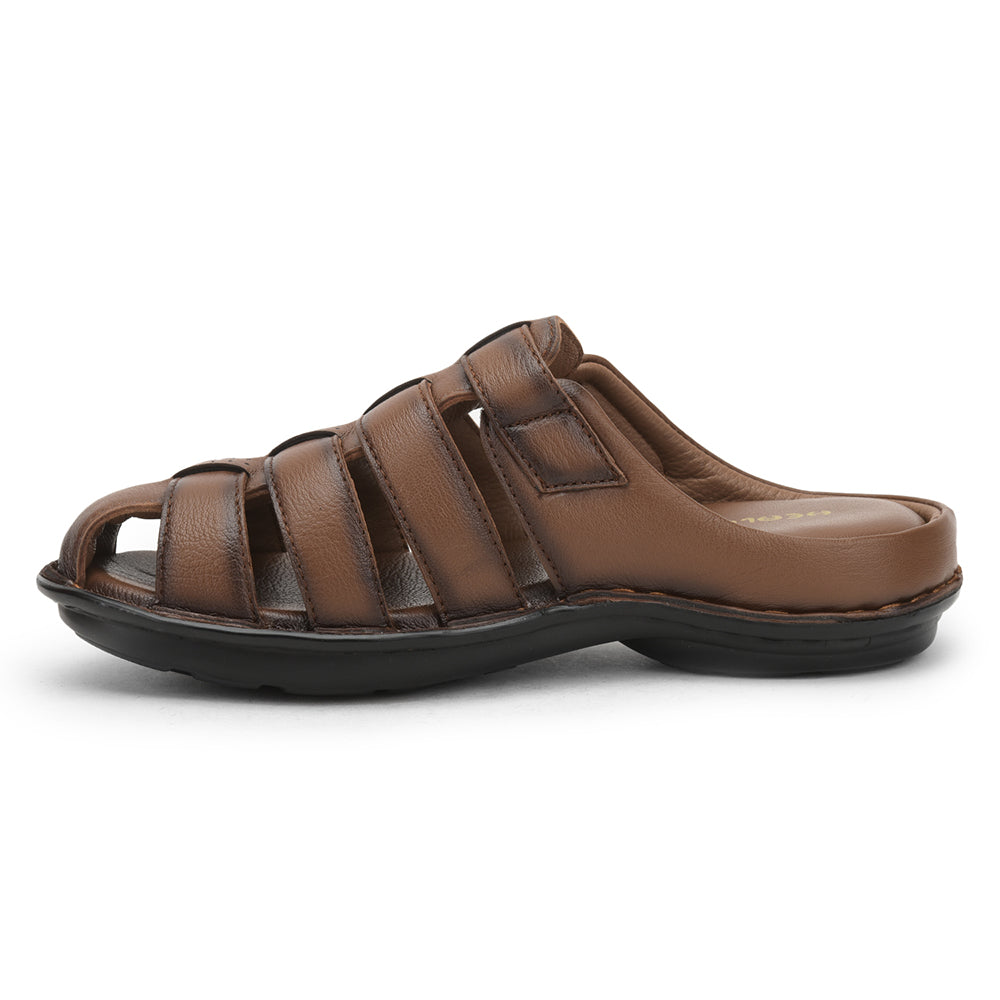 Healers Formal Sandal For Men (Tan) ER-54 By Liberty