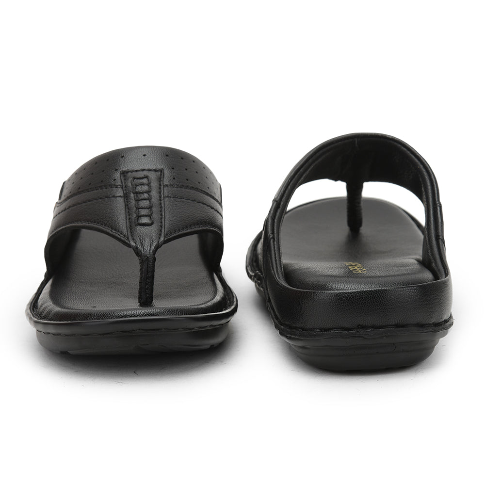 Healers Casual Slipper For Men (Black) ER-56 By Liberty