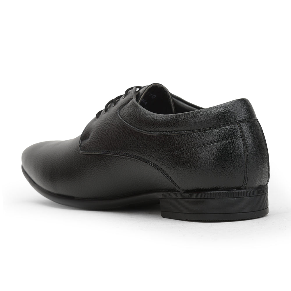 Fortune (Black) Formal Lace Up Derby Shoes For Men HOL-11 By Liberty