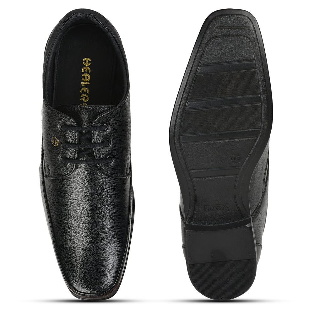 Healers By Liberty Men UVL-125 Black Formal Lacing Shoes