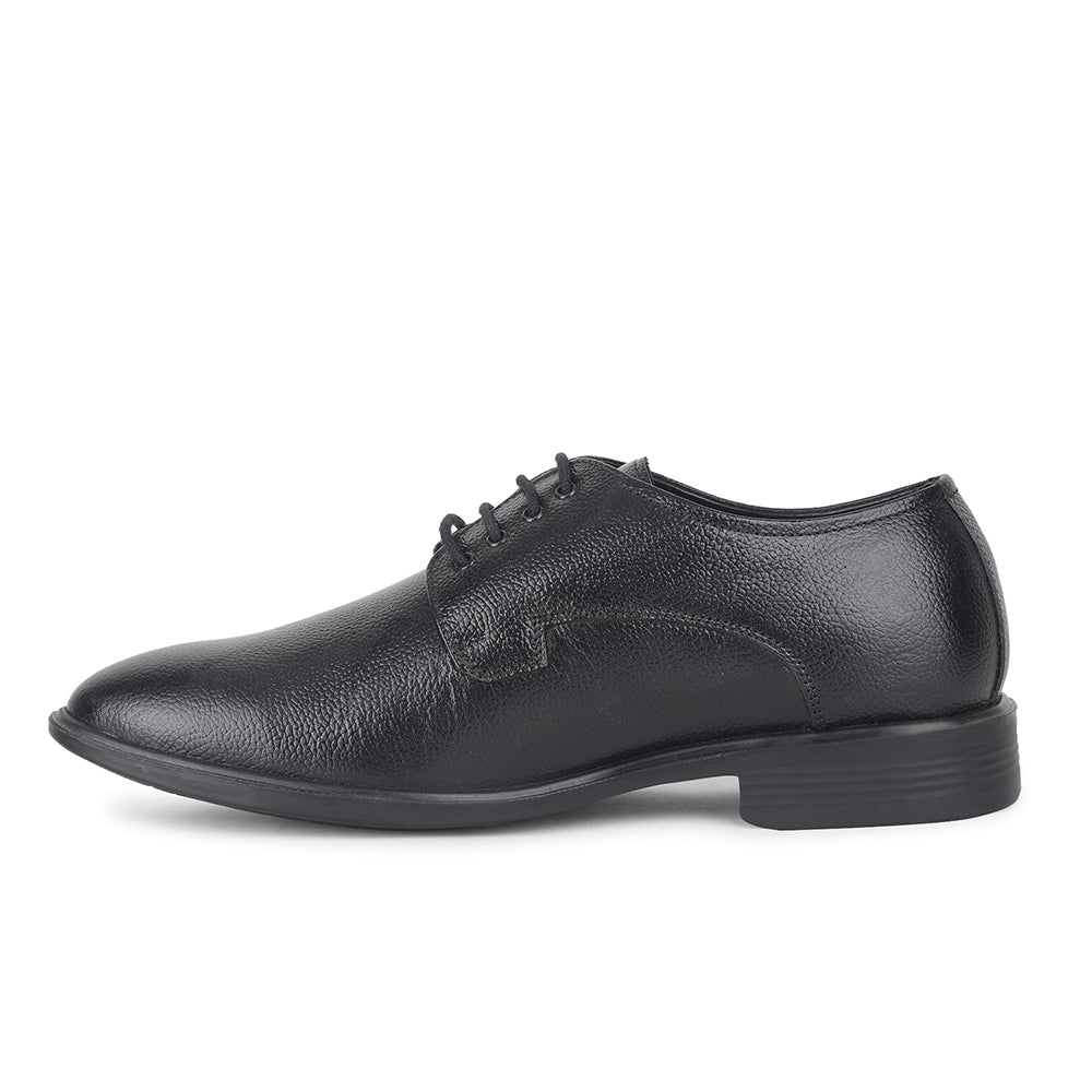 Fortune by Liberty Men LOM-65 Black Formal Lacing Derby Shoes