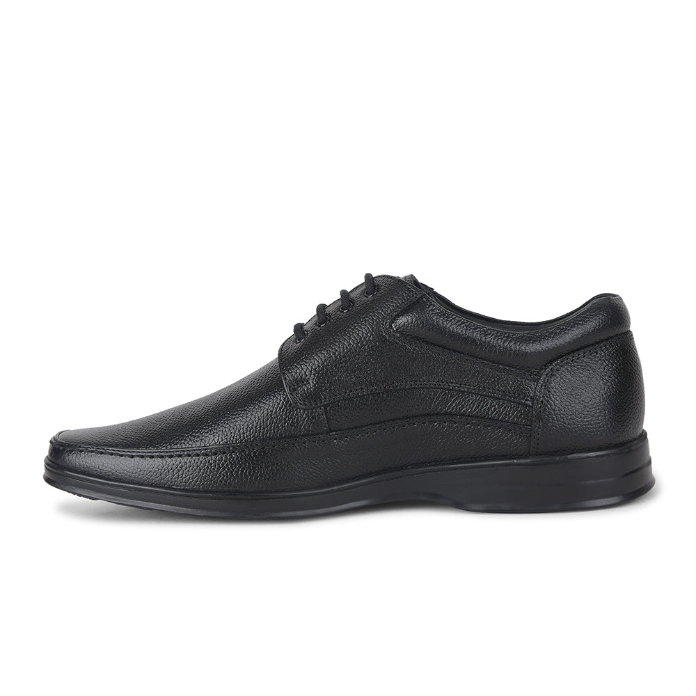 Fortune by Liberty Men LOM-62 Black Formal Lacing Derby Shoes