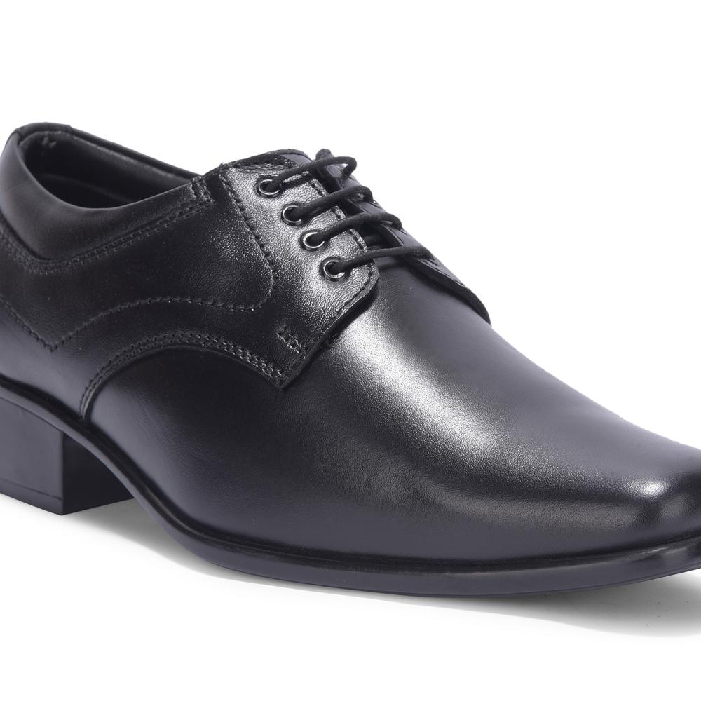 Fortune By Liberty Men HIL-3 Black Formal Lacing Derby Shoes