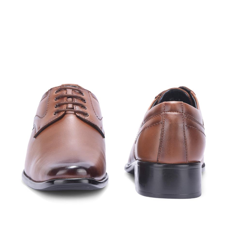 Fortune By Liberty Men HIL-3 Tan Formal Lacing Derby Shoes