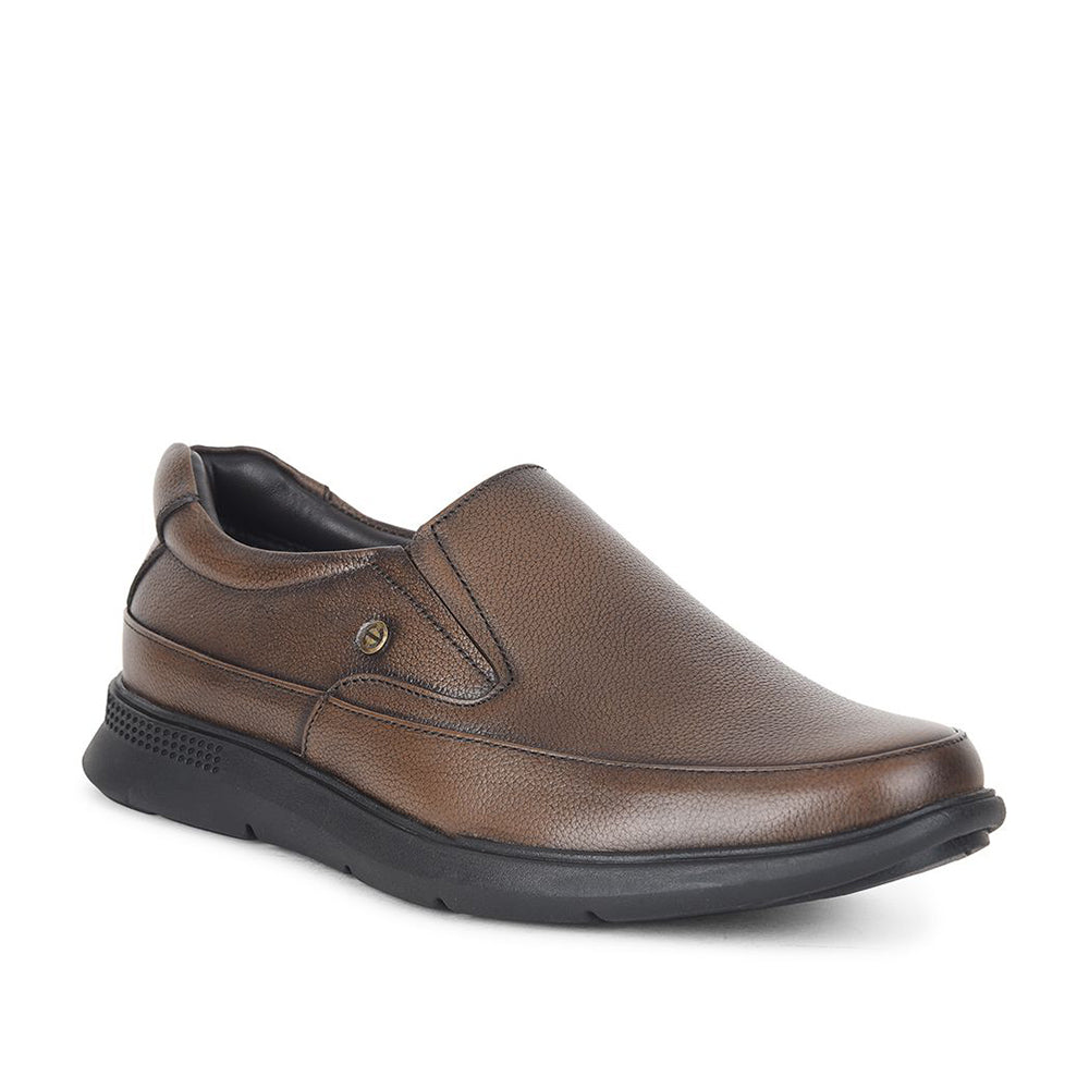 Healers by Liberty Men UVI-8 Tan Formal Non Lacing Shoes