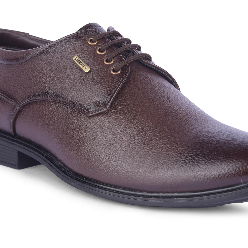 Fortune By Liberty Mens HIL-5 Brown Formal Lacing Shoes