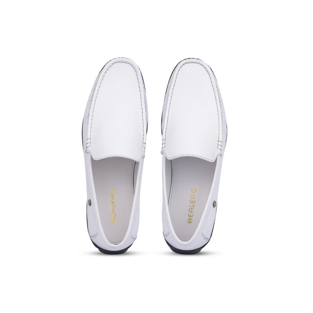 Healers Formal White Loafers For Men UVI-18 By Liberty