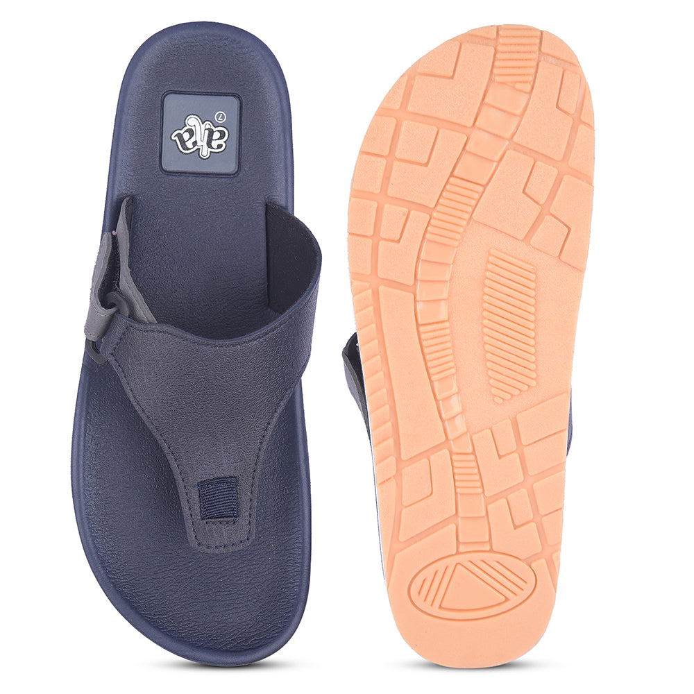 A-HA Casual Navy Blue Flip Flop For Men ANCO-1 By Liberty