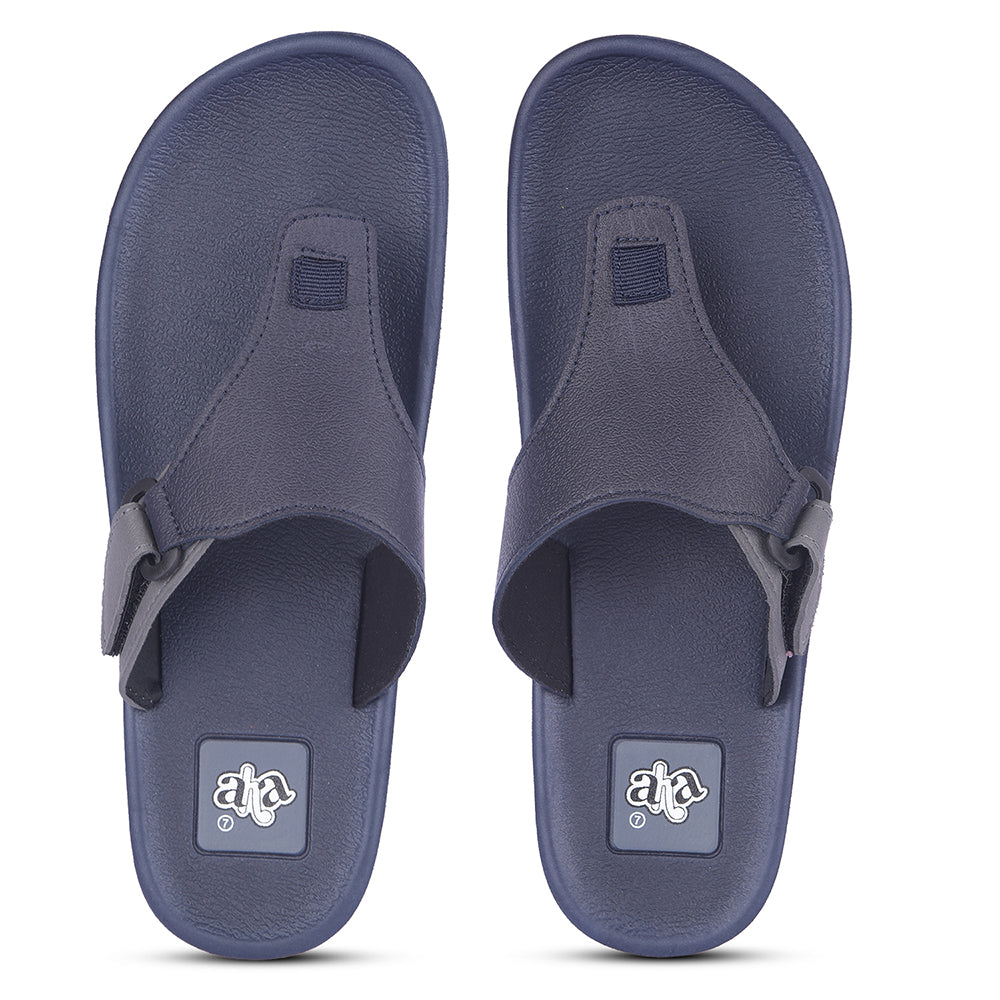 A-HA Casual Navy Blue Flip Flop For Men ANCO-1 By Liberty