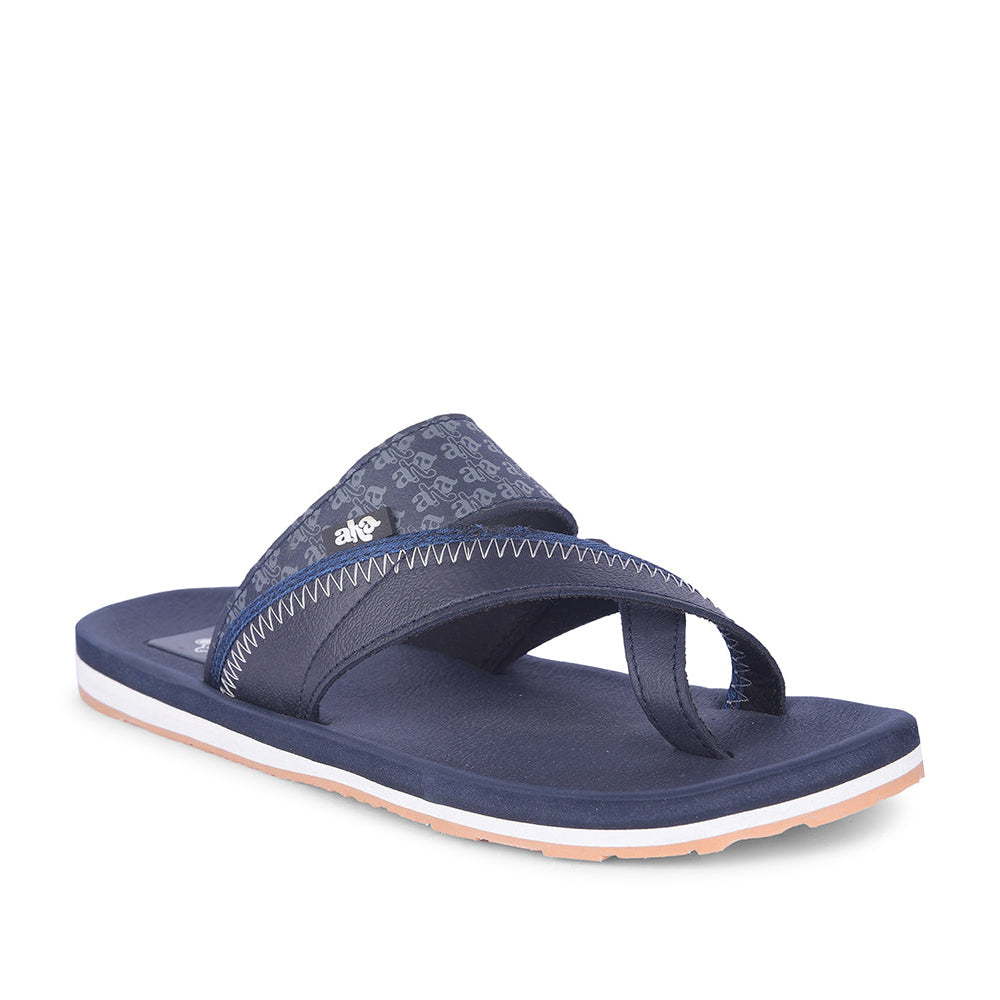 A-HA Casual Navy Blue Flip Flop For Men ANCO-2 By Liberty