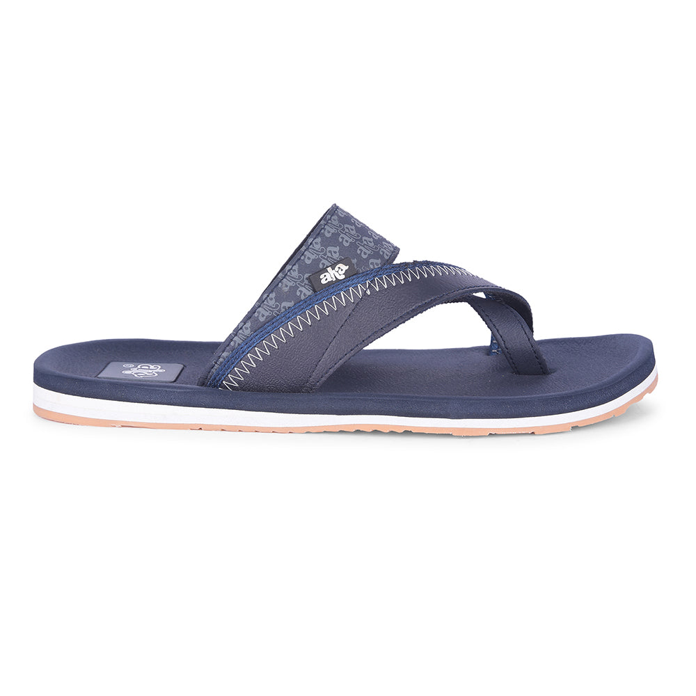 A-HA Casual Navy Blue Flip Flop For Men ANCO-2 By Liberty