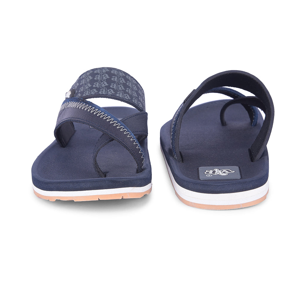 A-HA Casual Navy Blue Flip Flop For Men ANCO-2 By Liberty