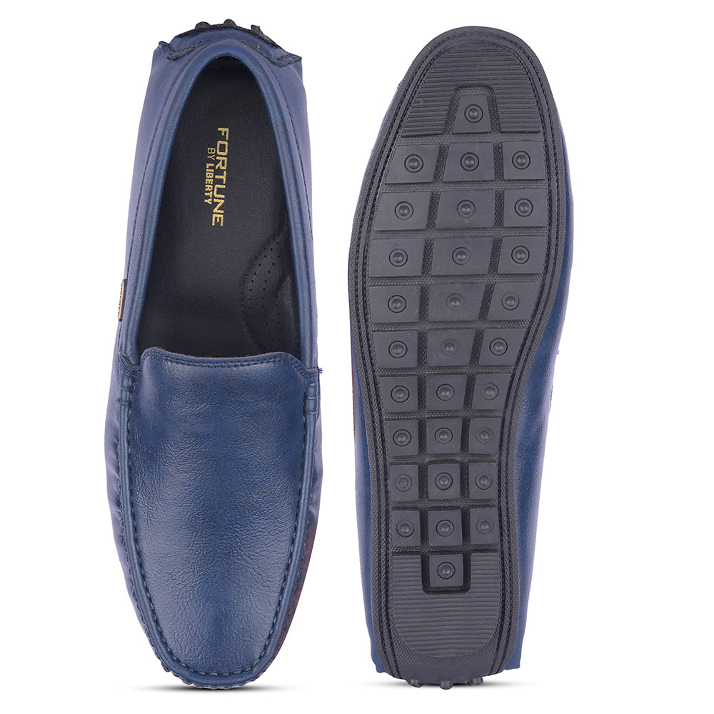 Fortune By Liberty Mens VCL-19 N. Blue Formal Loafers