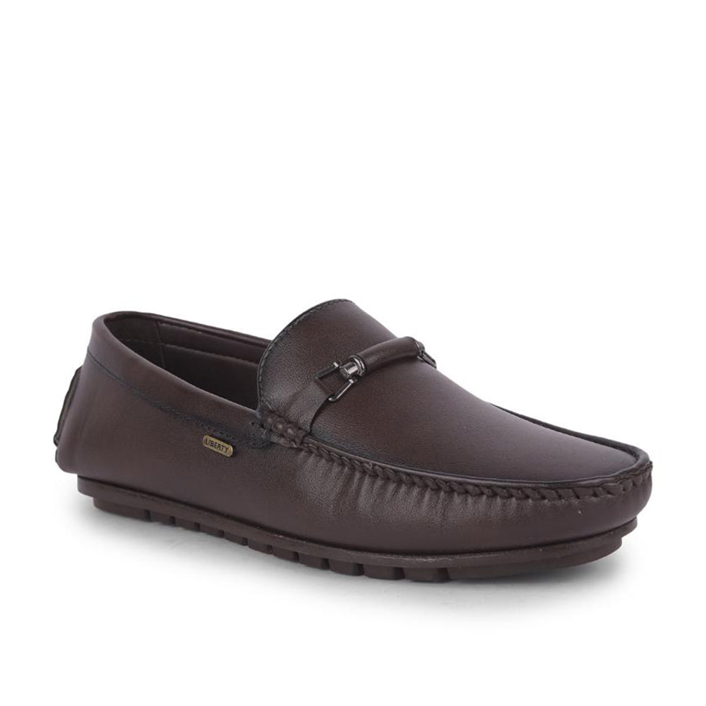 Fortune By Liberty Mens VCL-17 Brown  Formal Loafers