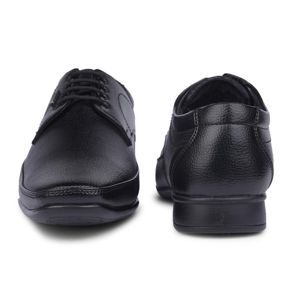 Fortune By Liberty Mens HIL-7 Black Formal Lacing Shoes