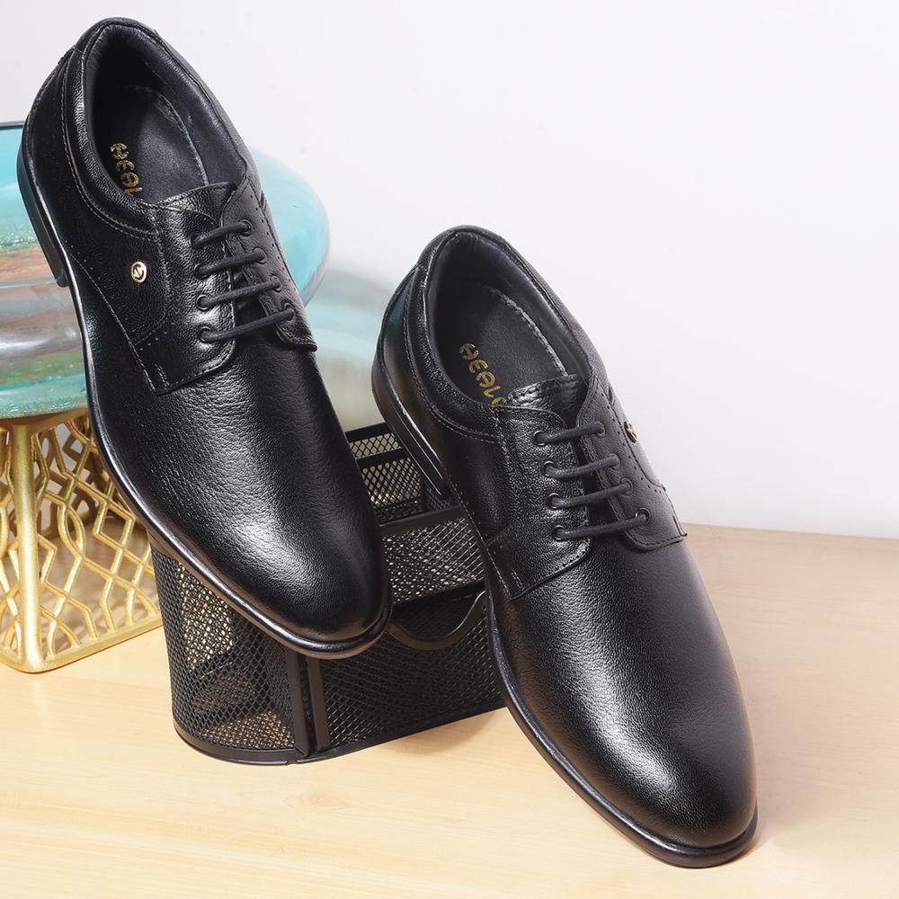 Healers By Liberty Mens UVI-22 Black Formal Lacing Shoes