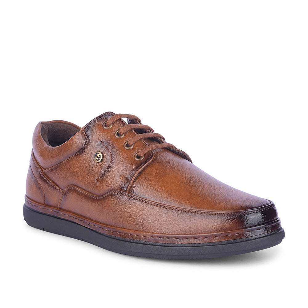 Healers By Liberty Mens ERL-15 Tan Formal Lacing Shoes