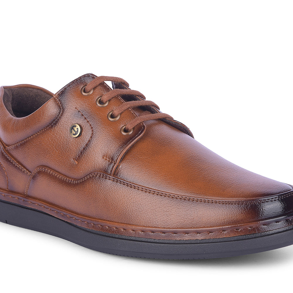 Healers By Liberty Mens ERL-15 Tan Formal Lacing Shoes