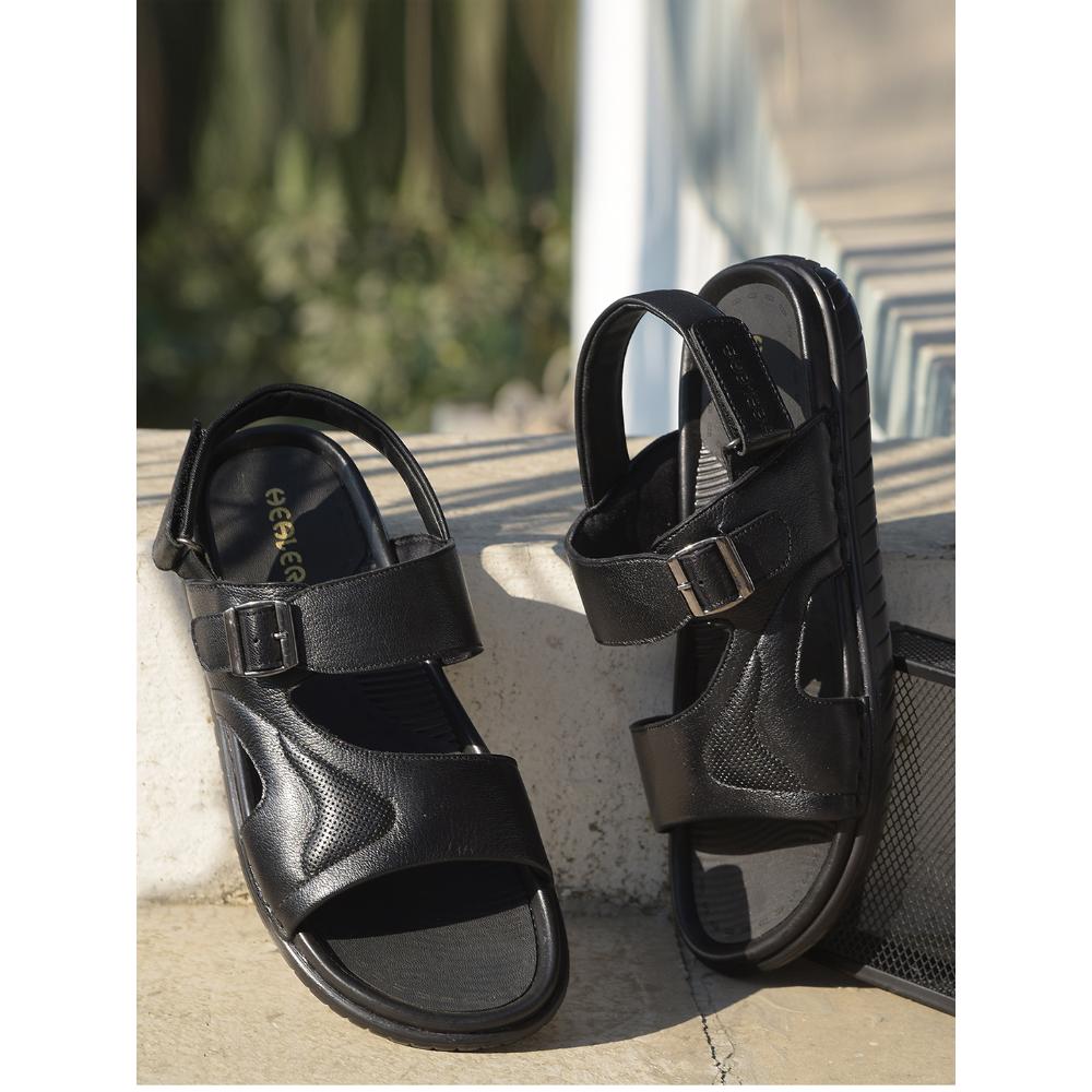 Healers By Liberty Mens OSL-51 Black Casual Sandal