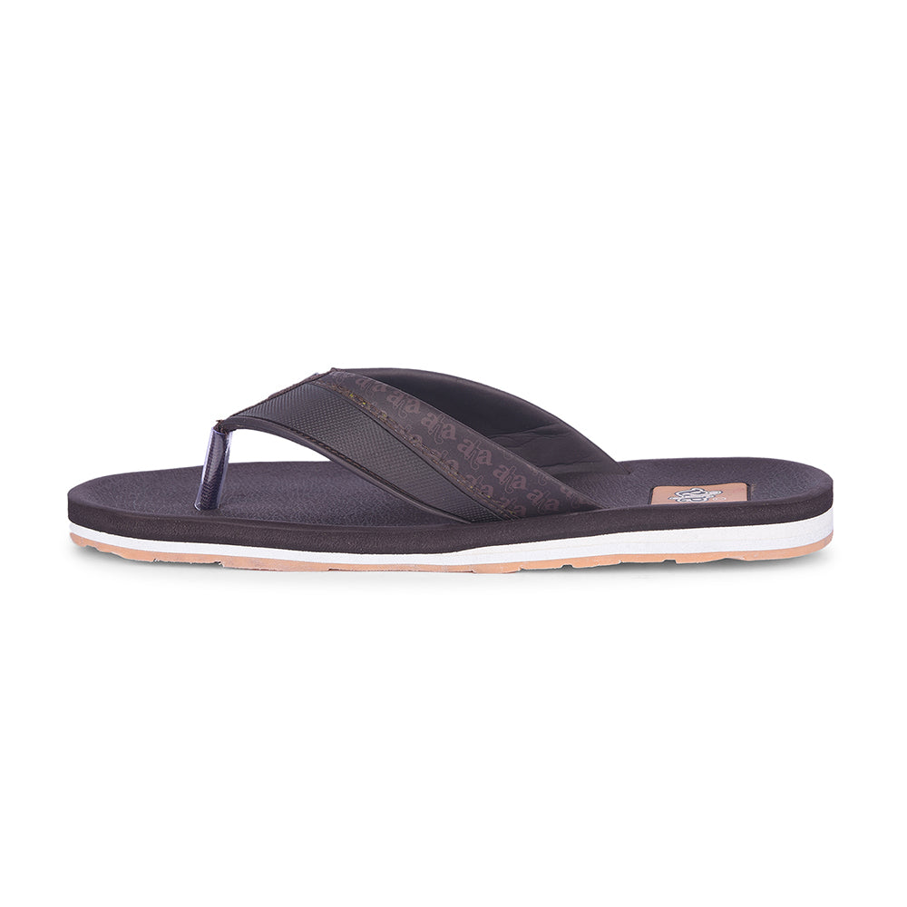 A-HA Casual Brown Flip Flop For Men ANCO-3 By Liberty