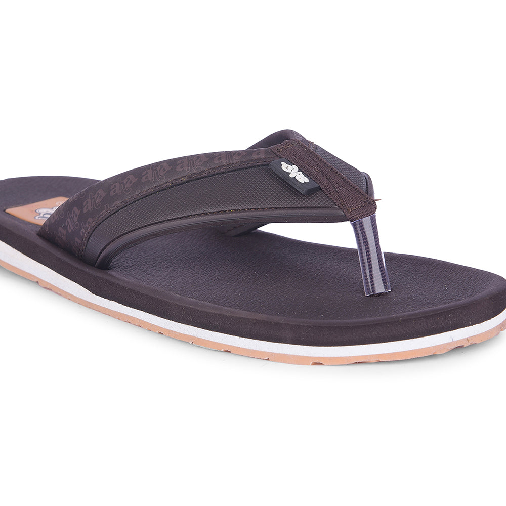 A-HA Casual Brown Flip Flop For Men ANCO-3 By Liberty