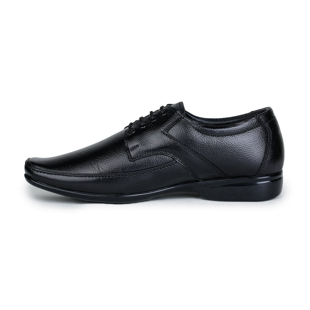 Fortune (Black) Derby Shoes For Men HOL-12 By Liberty