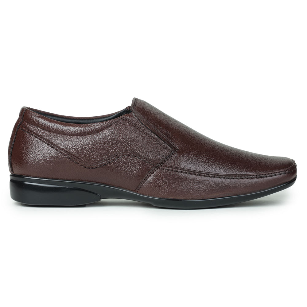 Fortune (Brown) Classic Loafer Shoes For Men HOL-11 By Liberty