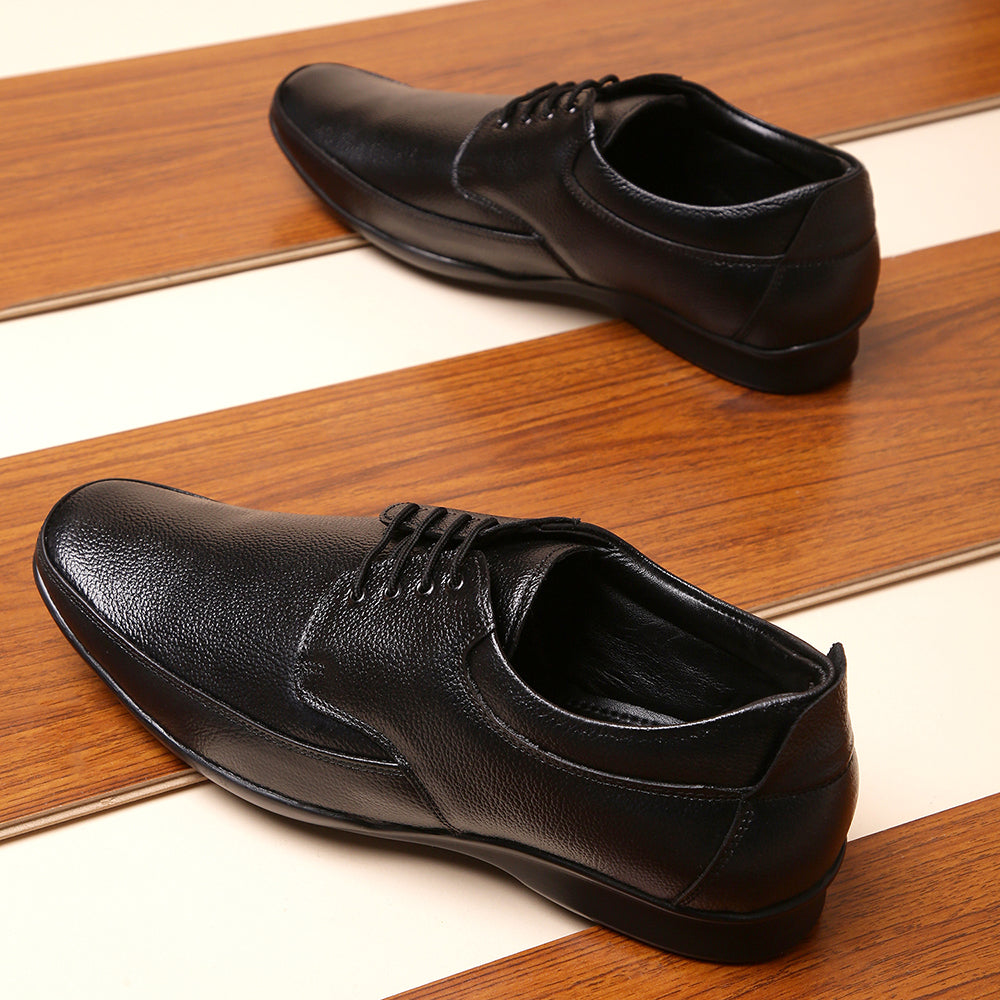 Fortune (Black) Classic Oxford Shoes For Men HOL-2 By Liberty