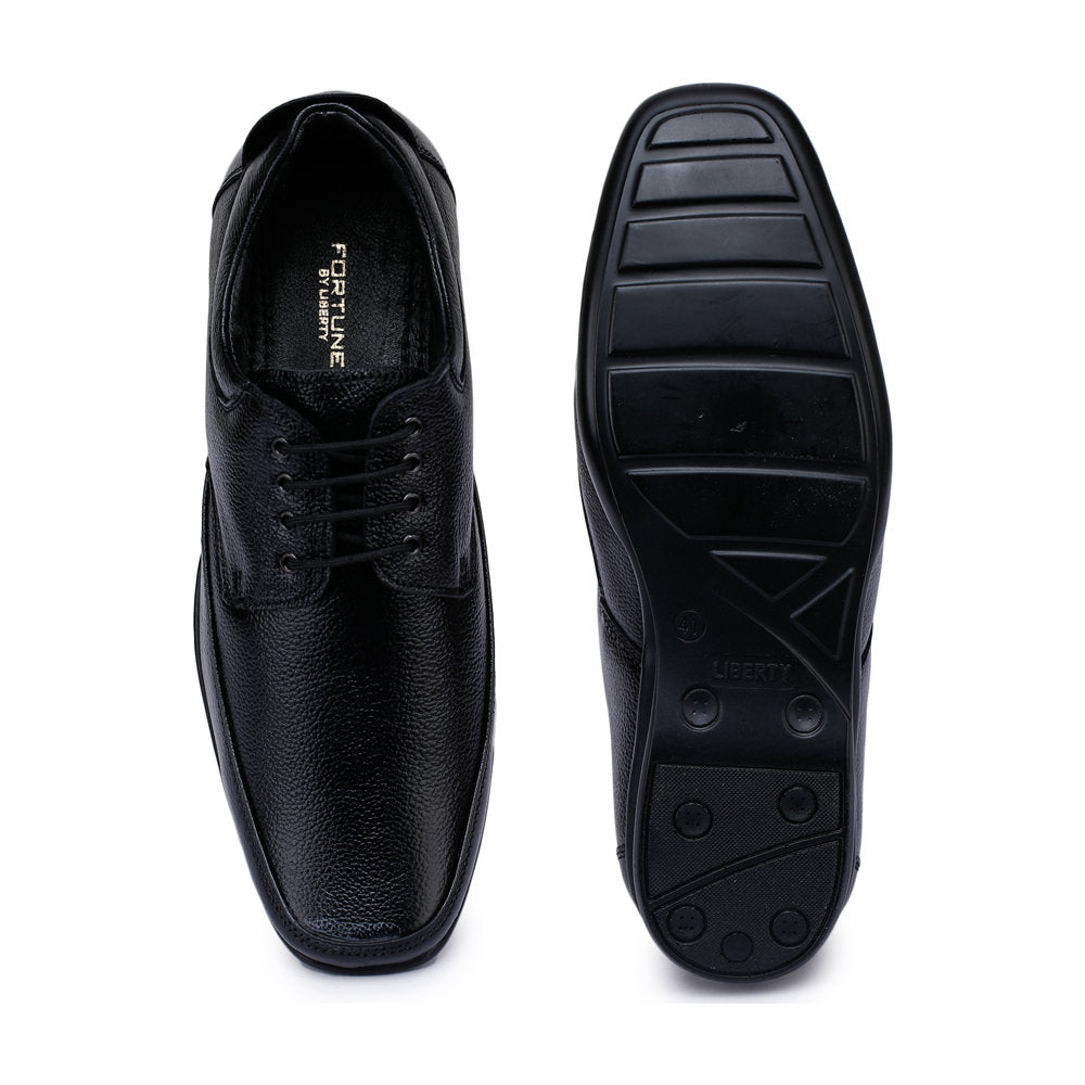 Fortune (Black) Classic Oxford Shoes For Men HOL-2 By Liberty