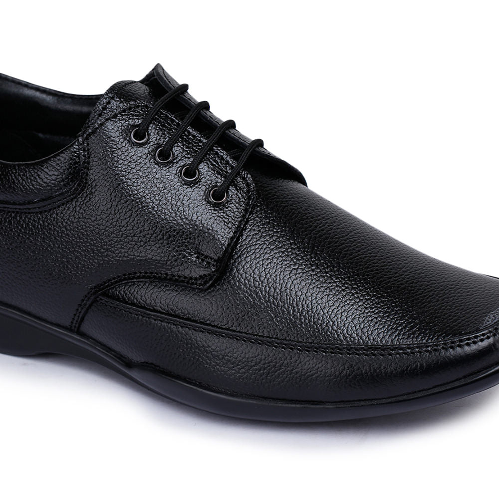 Fortune (Black) Classic Oxford Shoes For Men HOL-2 By Liberty