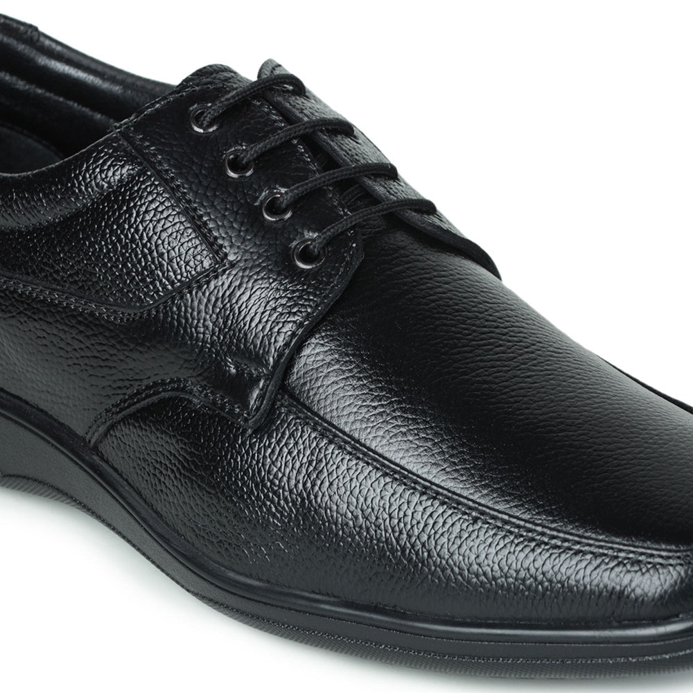 Fortune (Black) Classic Oxford Shoes For Men HOL-21 By Liberty