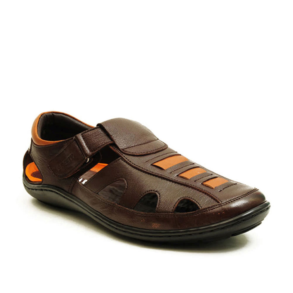 Healers Casual (Brown) Fisherman Sandals For Men FDY-162 By Liberty