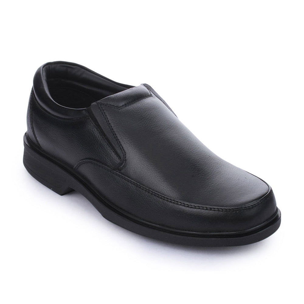 Healers Formal (Black) Slip-On Loafers Shoes For Men FL-1413 By Liberty