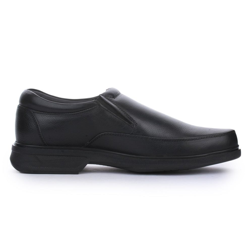 Healers Formal (Black) Slip-On Loafers Shoes For Men FL-1413 By Liberty