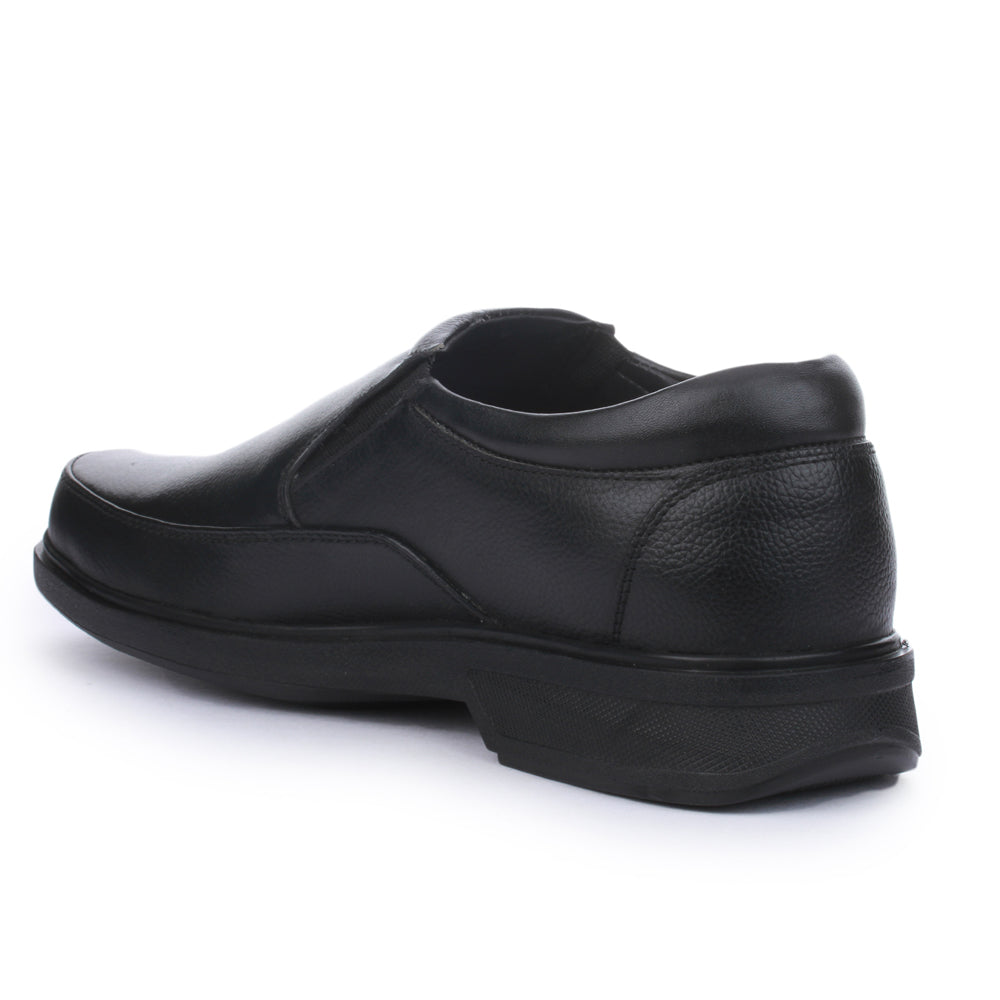 Healers Formal (Black) Slip-On Loafers Shoes For Men FL-1413 By Liberty