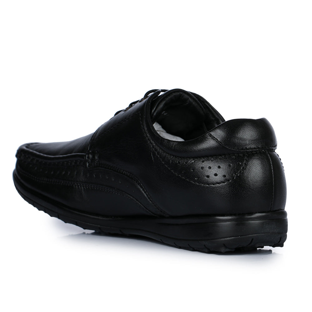 Healers Formal (Black) Lace-Up Shoes For Men FL-1414 By Liberty