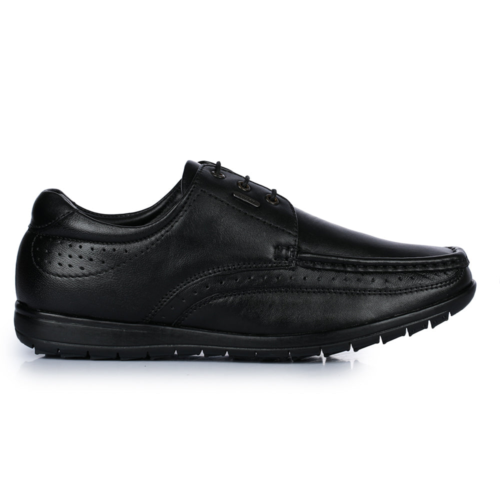 Healers Formal (Black) Lace-Up Shoes For Men FL-1414 By Liberty