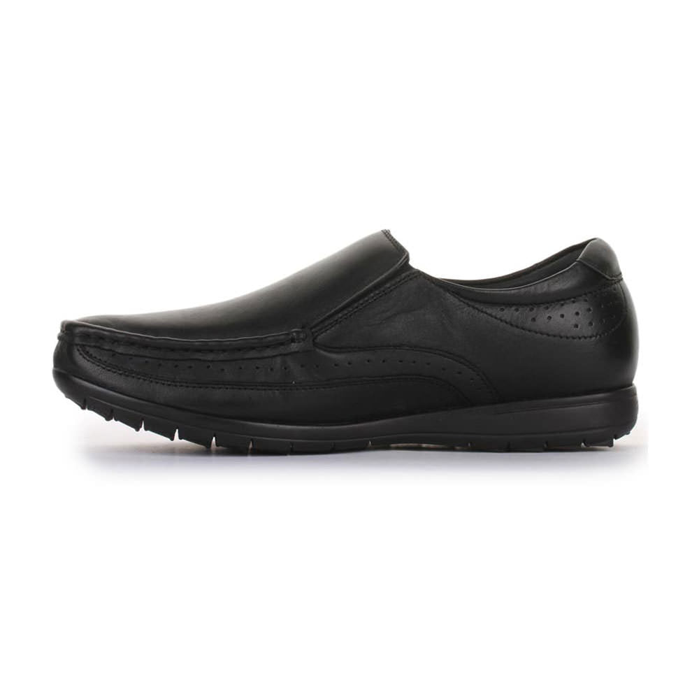 Healers Formal (Black) Slip-On Loafers Shoes For Men FL-1415 By Liberty