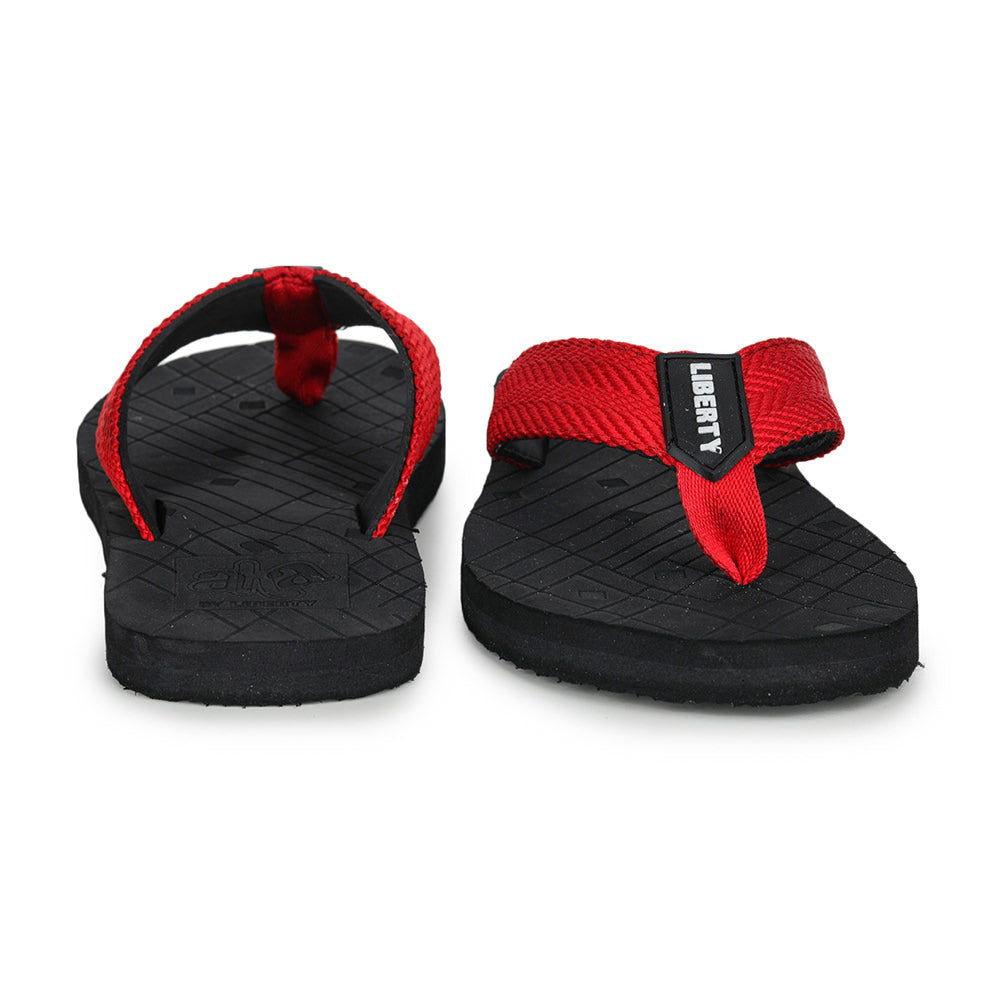 A-HA By Liberty UTM-4 Black Flip-Flop For Men