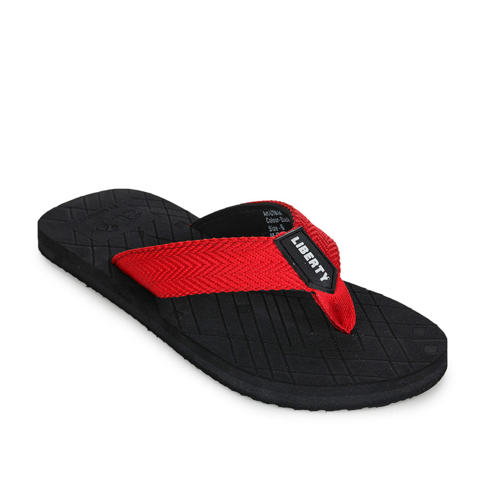 A-HA By Liberty UTM-4 Black Flip-Flop For Men