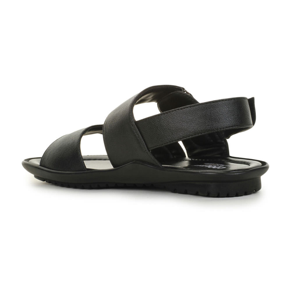 Coolers Formal (Black) Sandals For Men LAF-22 By Liberty