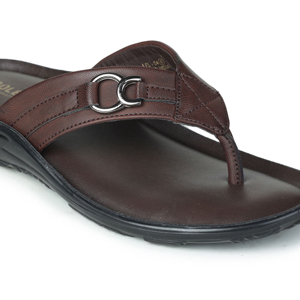 Coolers Casual (Brown) Slipper For Men LFL-4 By Liberty