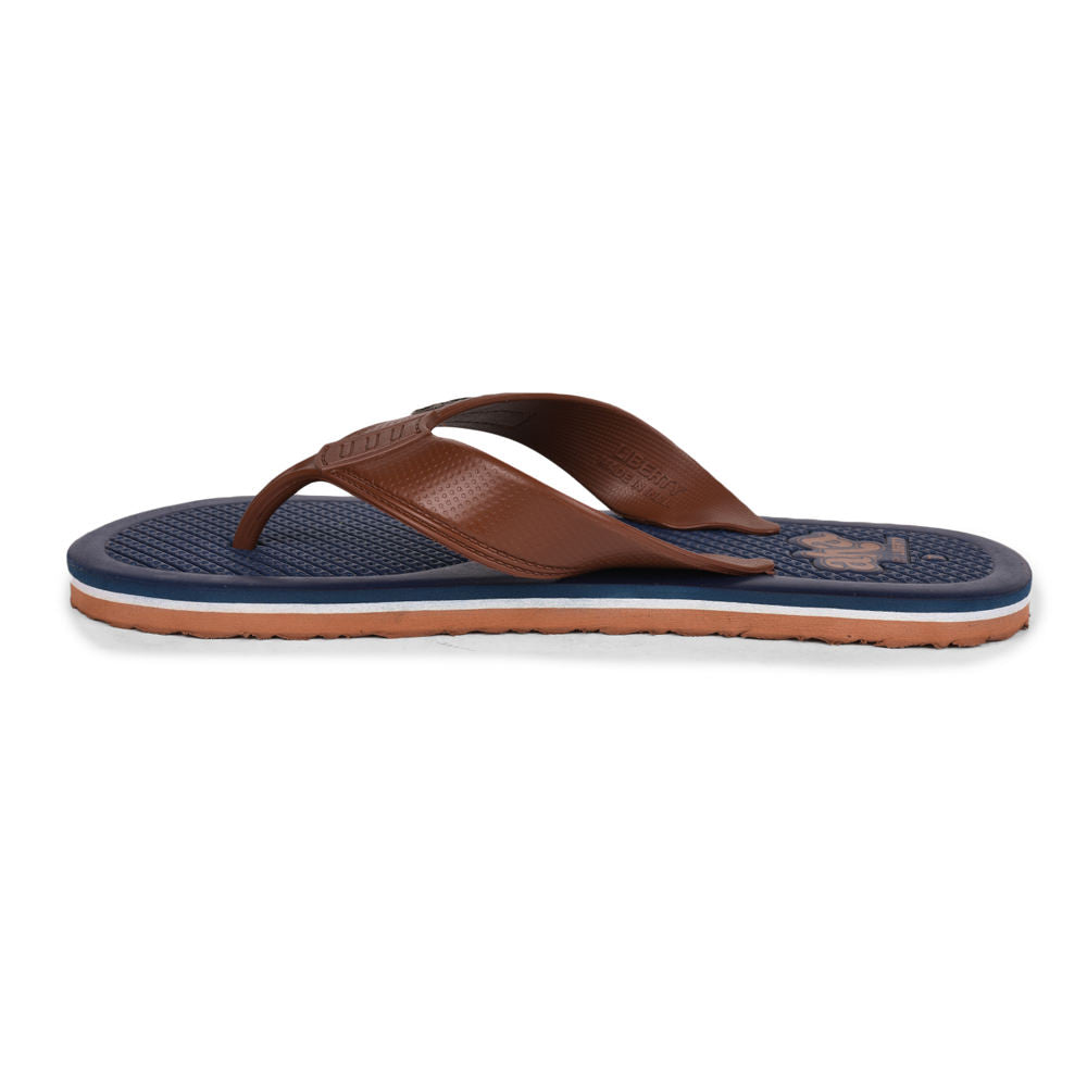 A-HA Casual Navy Blue Flip-Flops For Men HARRISON By Liberty