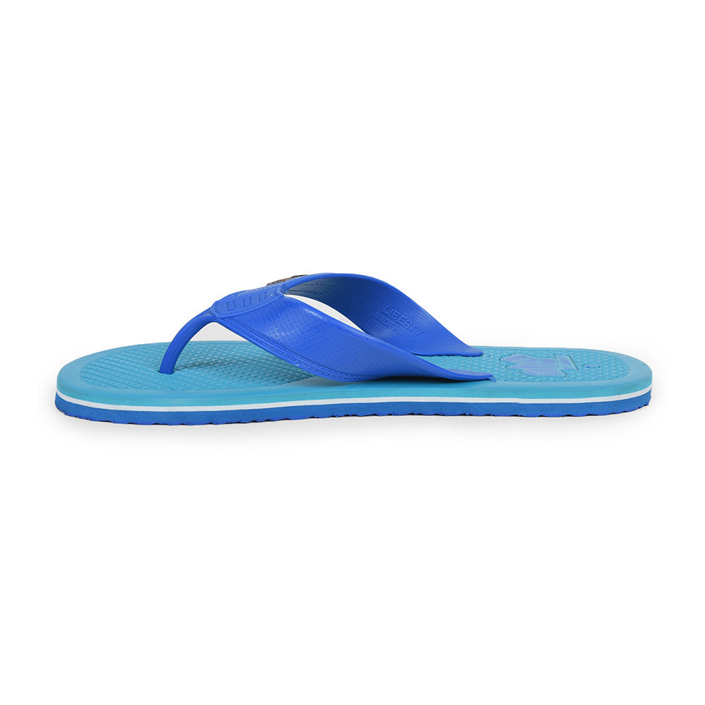 A-HA Casual Sky Blue Flip-Flops For Men HARRISON By Liberty