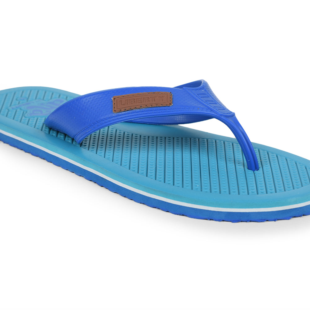 A-HA Casual Sky Blue Flip-Flops For Men HARRISON By Liberty