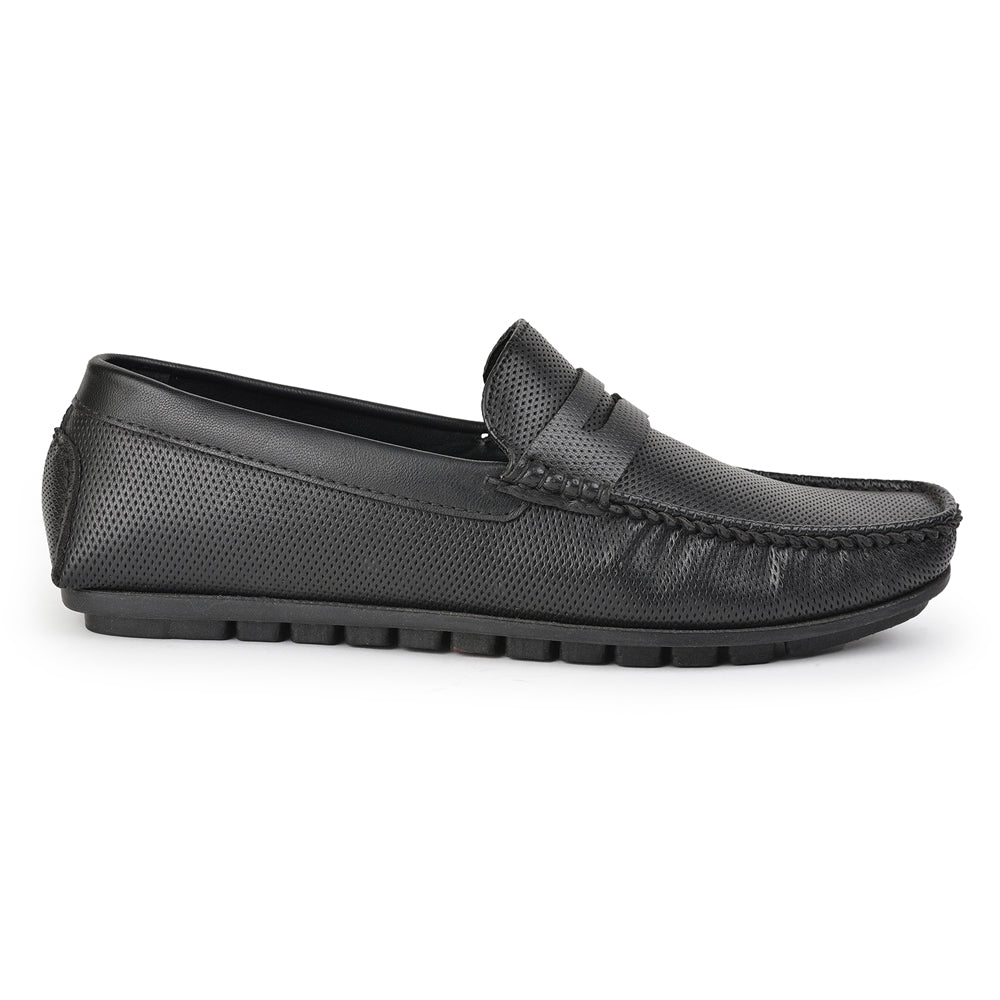 Fortune (BLACK) Casual Loafer Shoes For Men AVN-5 By Liberty